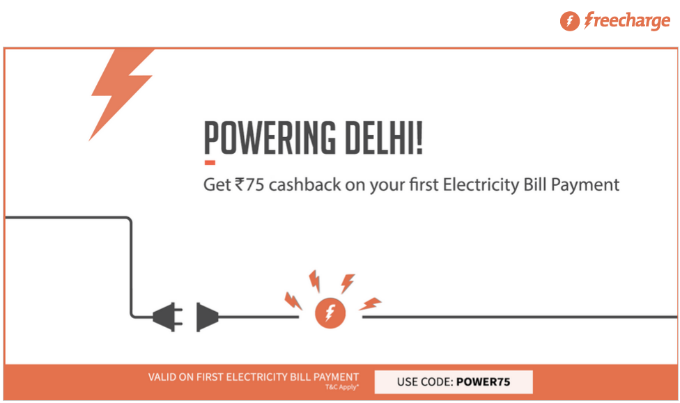 freecharge new user offer 75