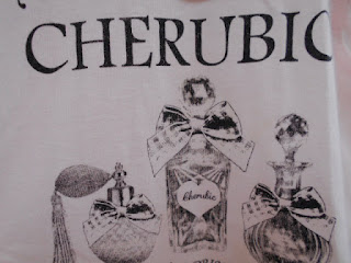 香水のプリント