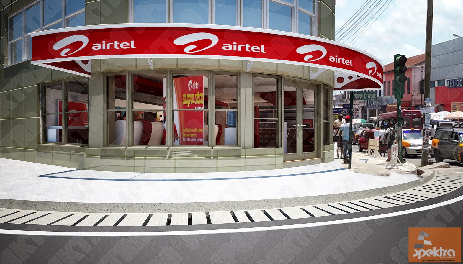Spektra Design Ltd Airtel Shops