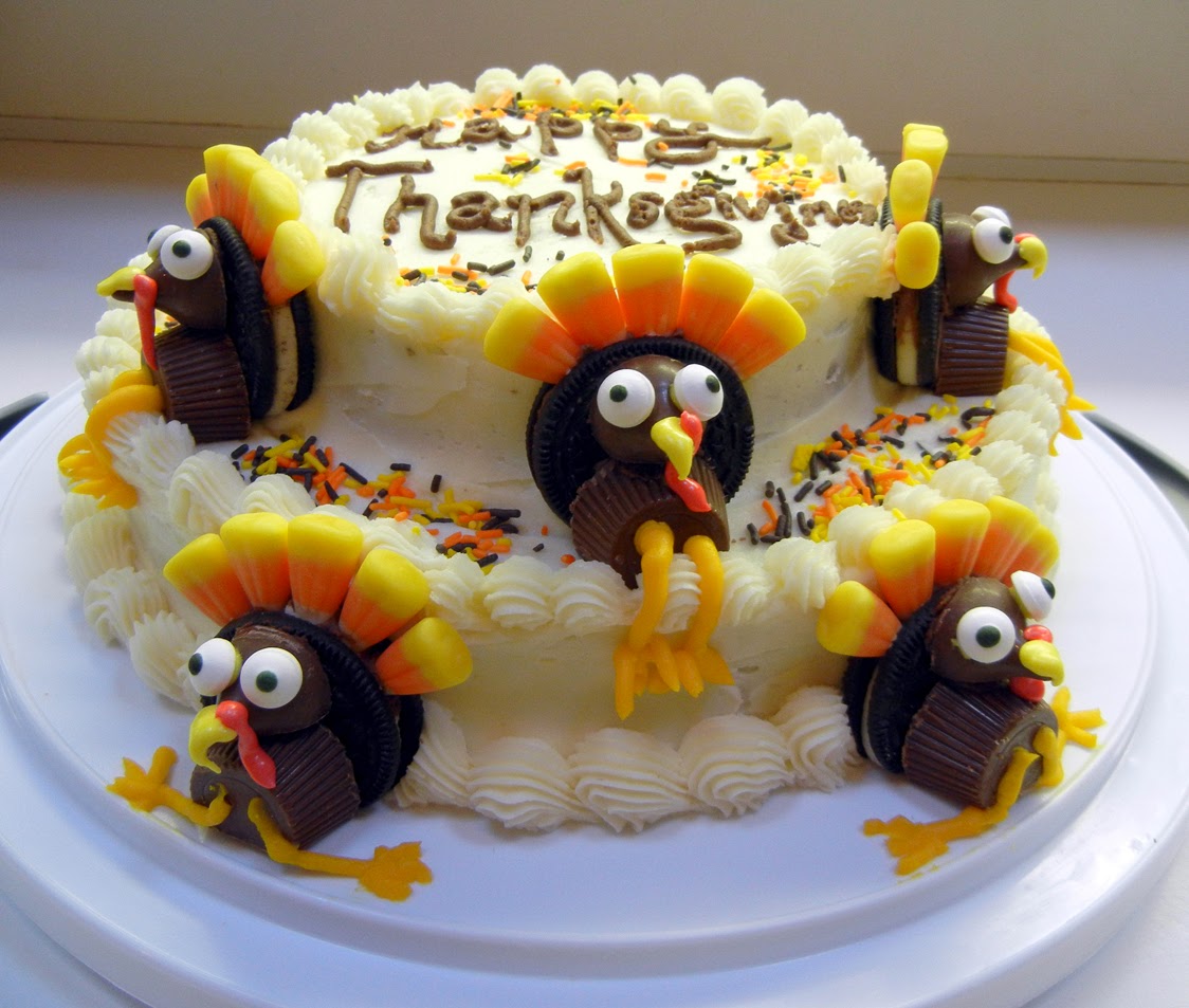 Ronna S Blog Thanksgiving Cake