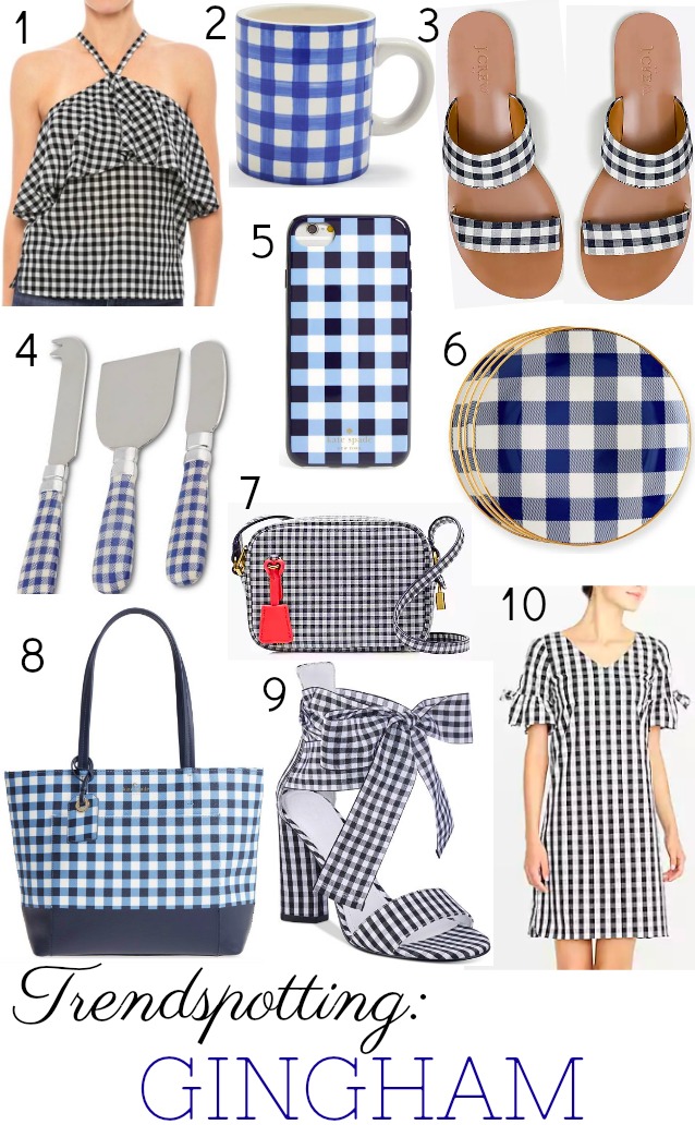 Trendspotting: Gingham | Pieces of a Mom
