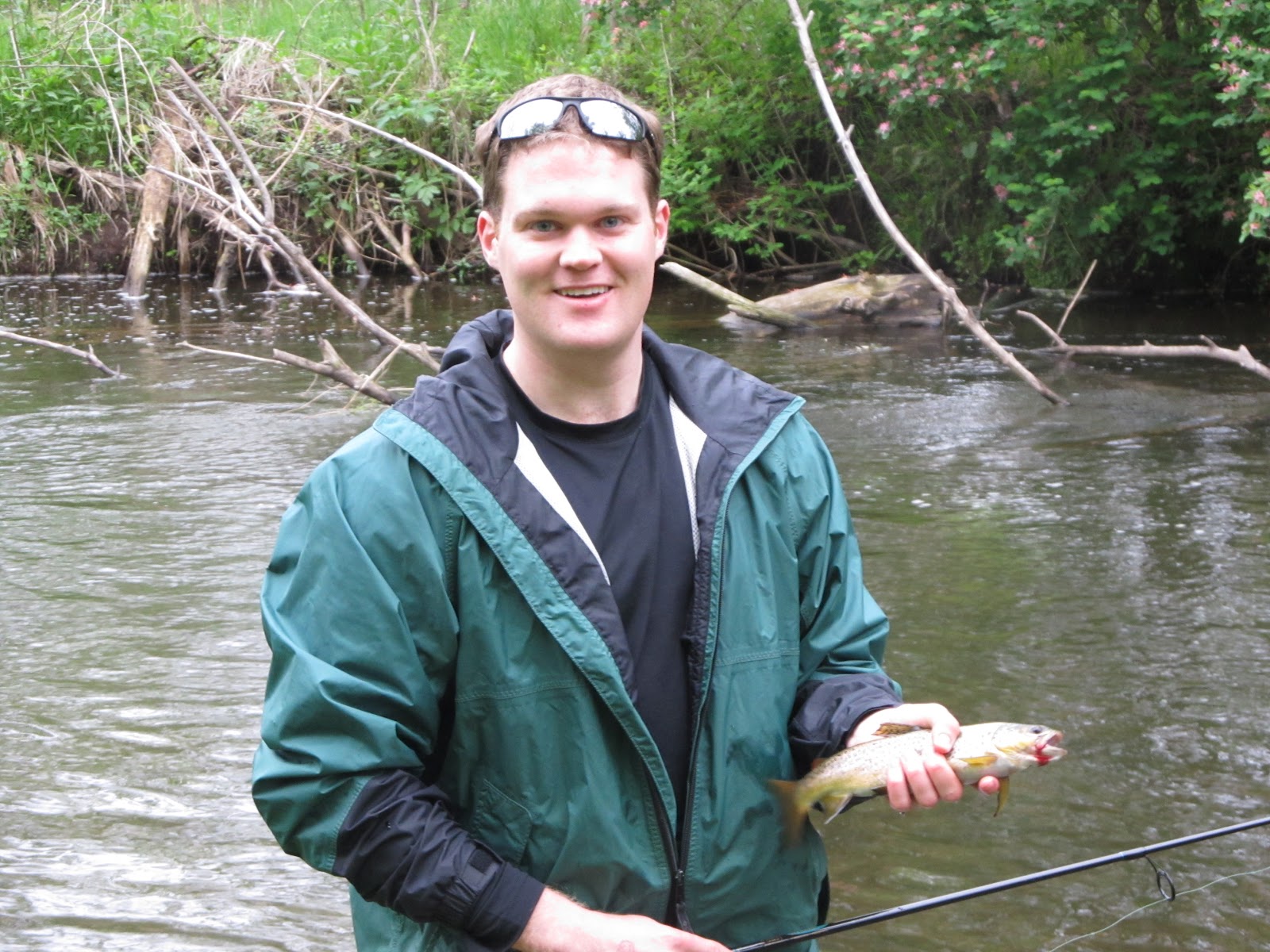 Midwest TwoHearted Trout Opening Day on the Willow River Wisconsin