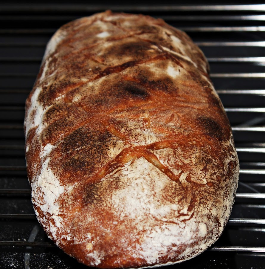 PAN BLANCO CON MASA MADRE