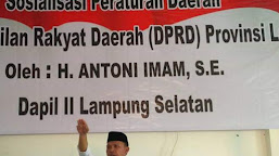 Antoni Imam Anggota DPRD Lampung  Desak Pemprov Segera Ambil Langkah Cepat Dan Tepat, Tangani Pencegahan Covid-19
