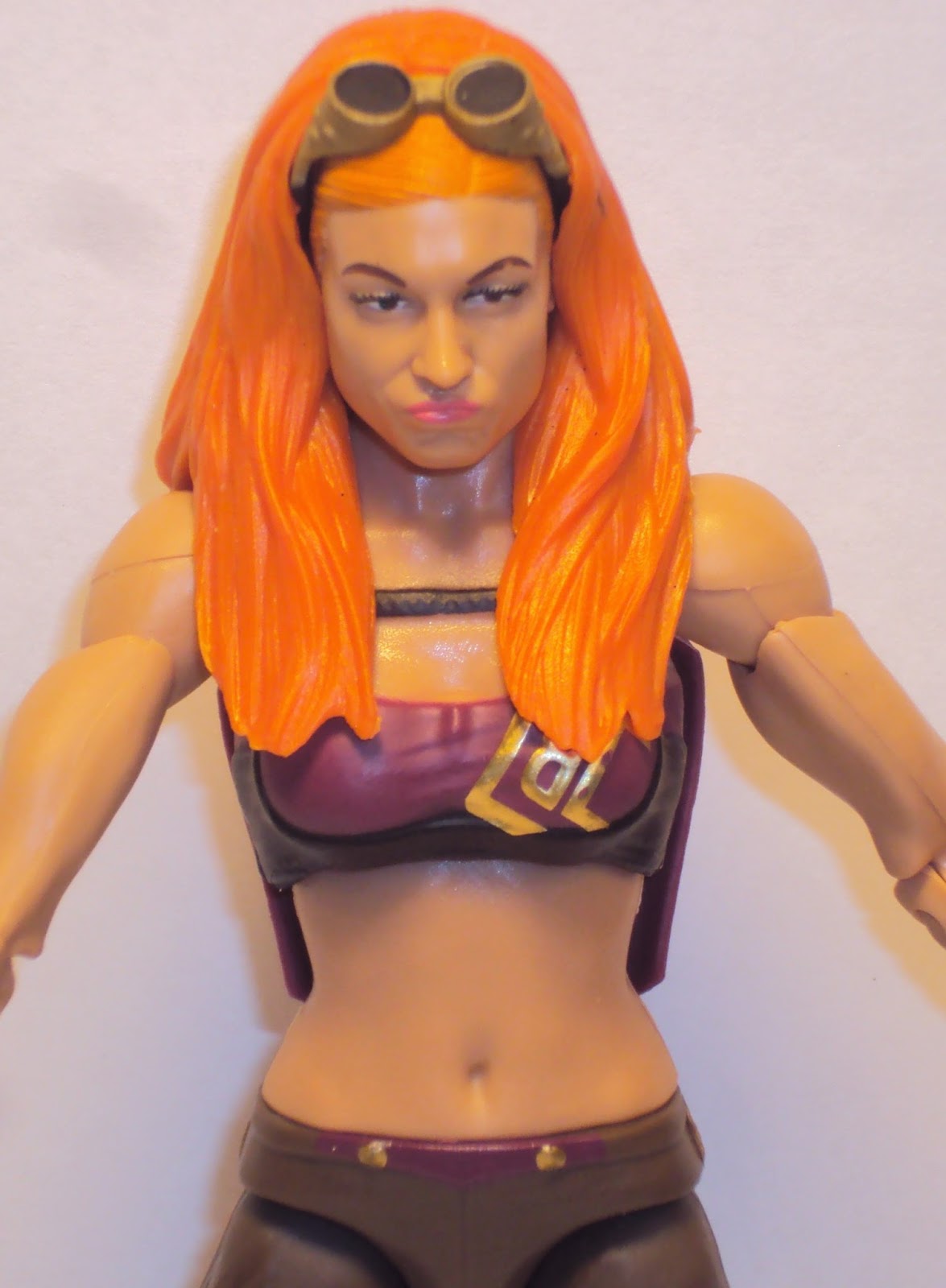 Action Figure Imagery Toy Reviews WWE Mattel BECKY LYNCH REVIEW