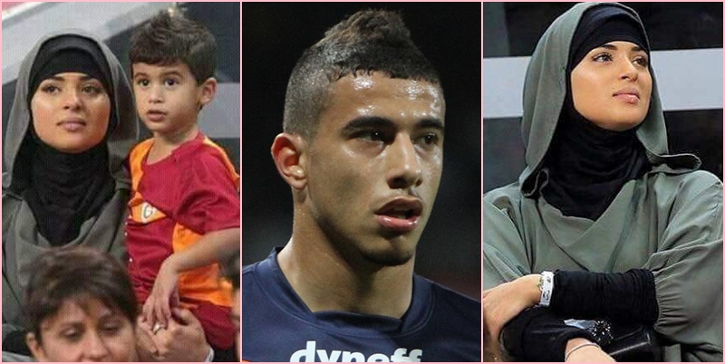 زوجة لاعب الكرة المغربي “بلهندة” تثير الإعجاب بجمالها الطبيعي