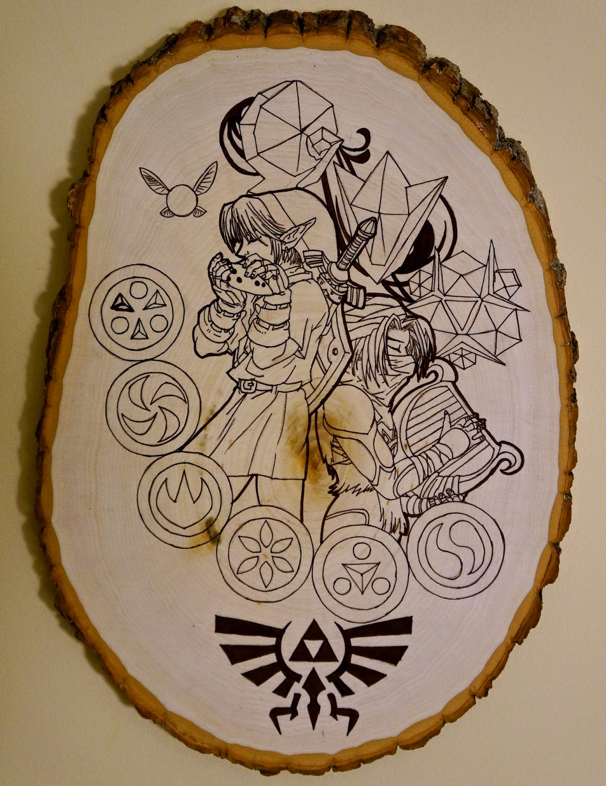 Otaku Crafts Wood Plaque Art