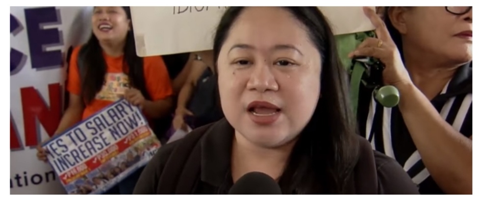 Mabella Caboboy, President of Quezon City Public School Teachers Association