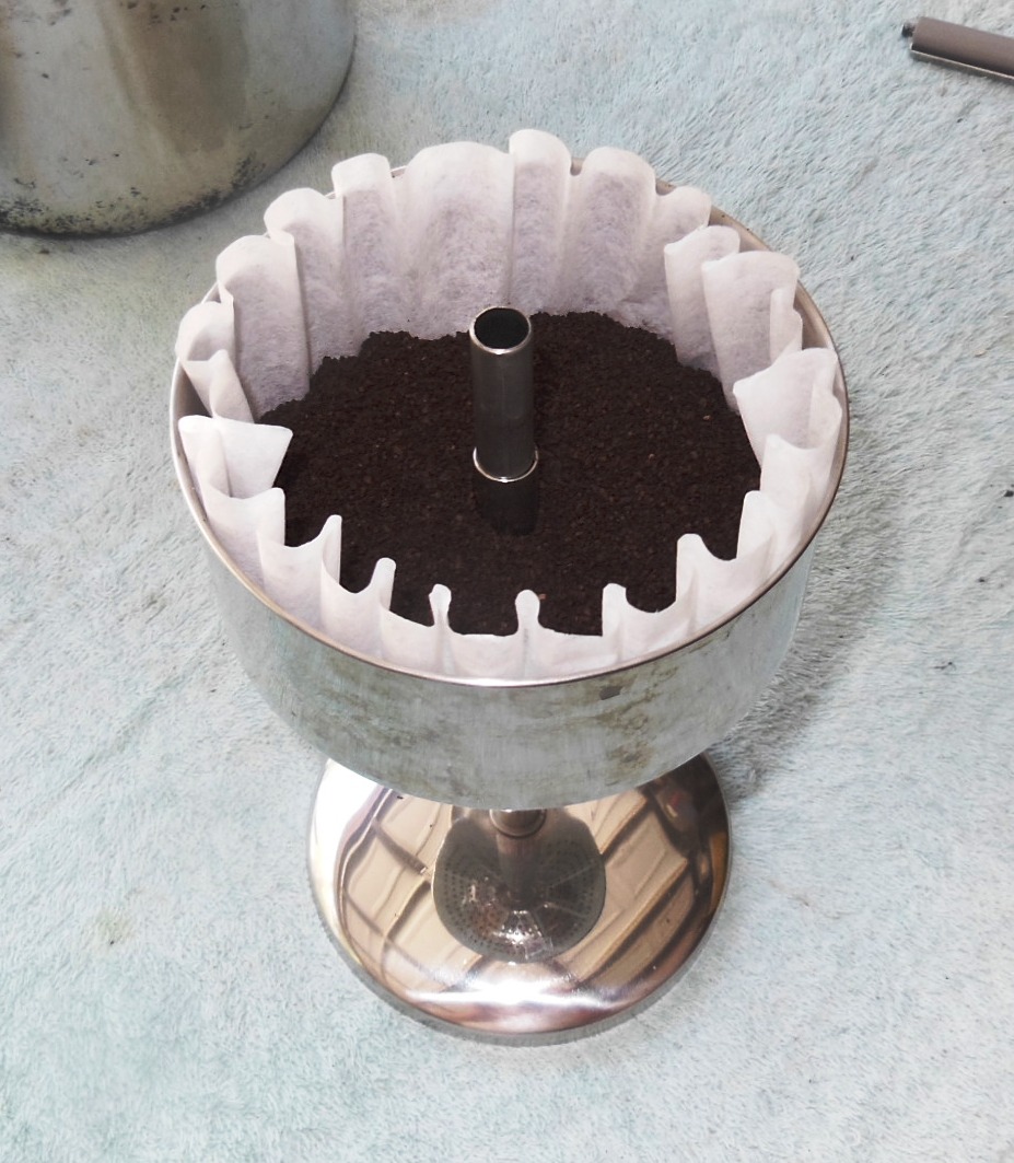 Living Prepared Camp Stove Coffee Pot, Percolator Type