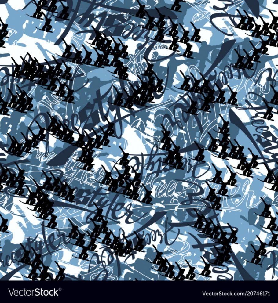 Snowboard freestyle camouflage abstract background Snowboard freestyle camouflage abstract background