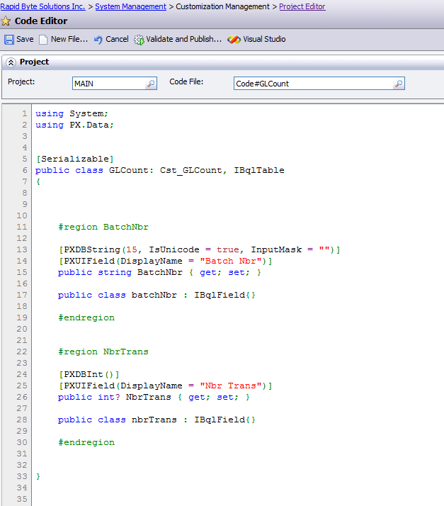 Acumatica Singapore: Adding View to Report.