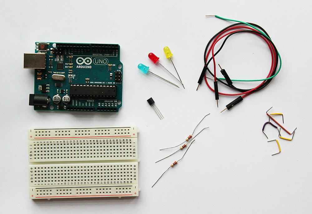 Building LoveOMeter by using a temperature sensor