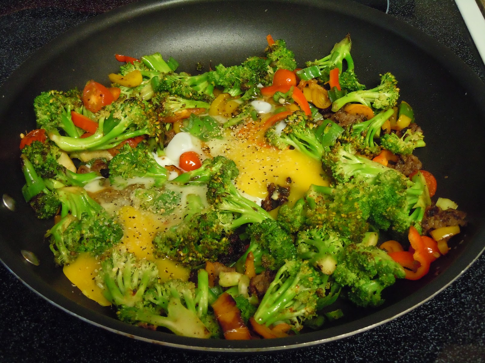 Let's Cook and Be Friends Skillet Broccoli Breakfast