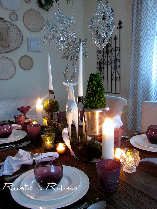 Christmas Tablescape for Entertaining