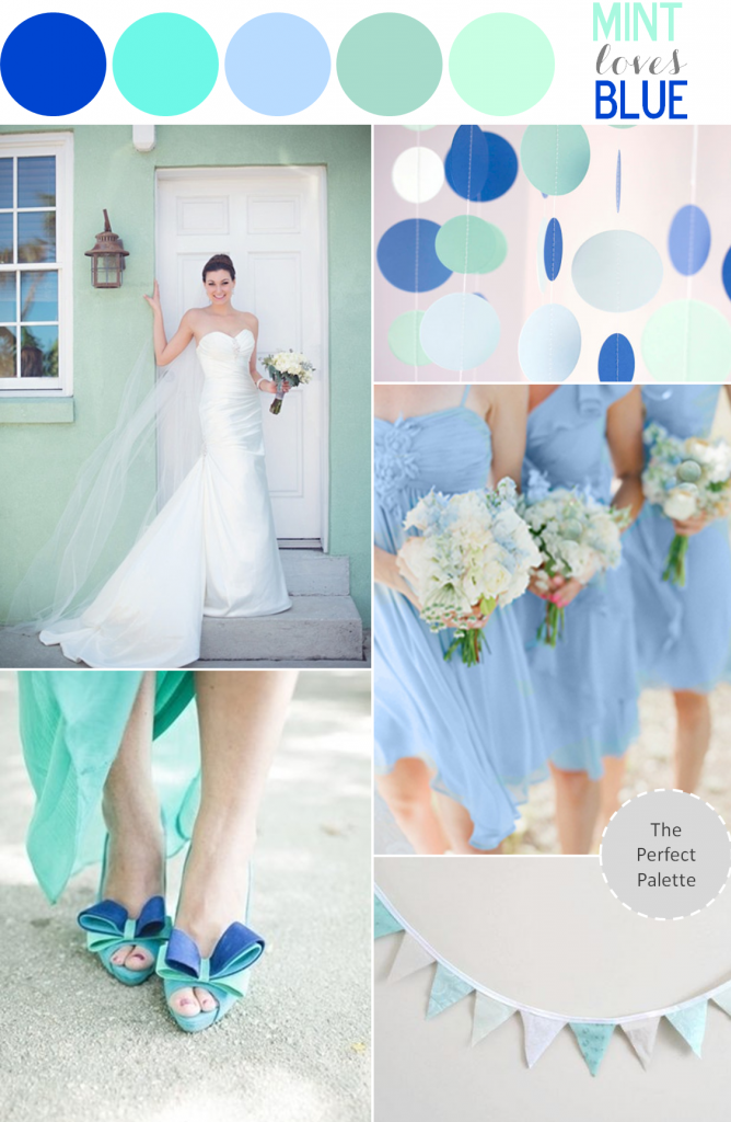 Color Story Mint Loves Blue The Perfect Palette,Shade Landscaping Ideas Front Of House