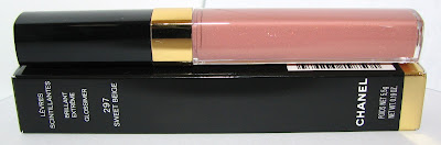 Chanel SWEET BEIGE Levres Scintillantes Glossimer Swatches and