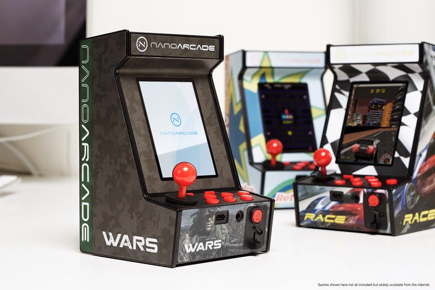 Nanoarcade Kickstarter Project Channels '80s Tabletop Arcade Machines