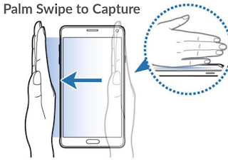 Cara menggunakan fitur palm swipe to capture di hp Samsung