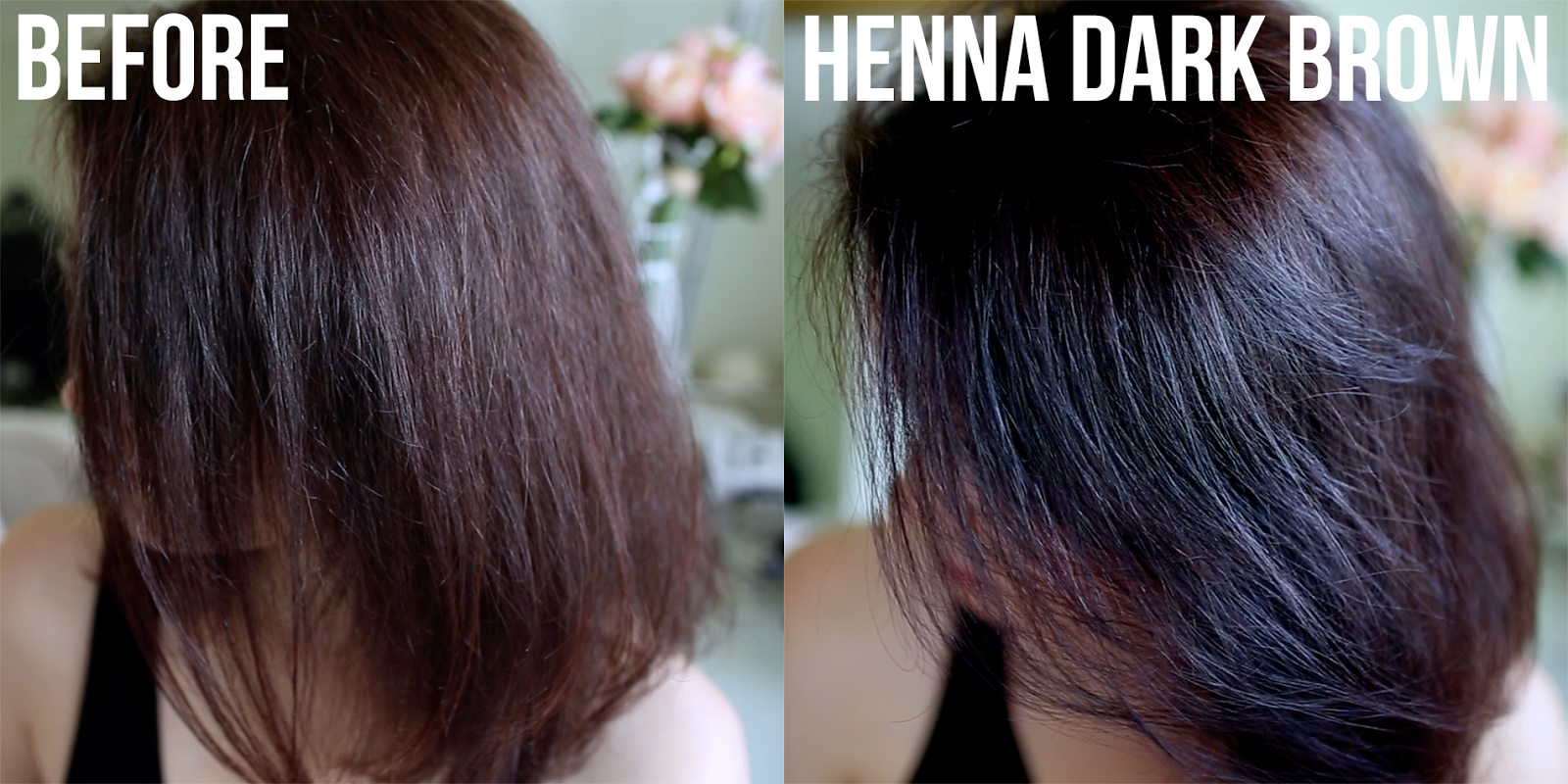 julia caban How To Make and Apply HENNA on Hair at Home for Beginners (before/after)
