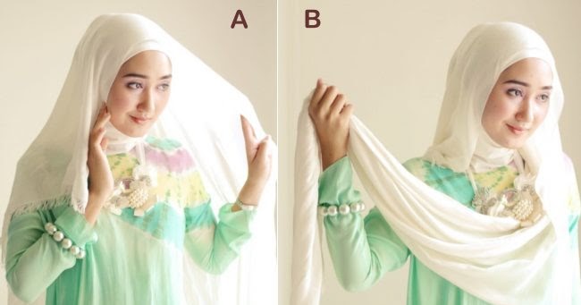 Cara Memakai Hijab Model Dian Pelangi  Tutorial Memakai 
