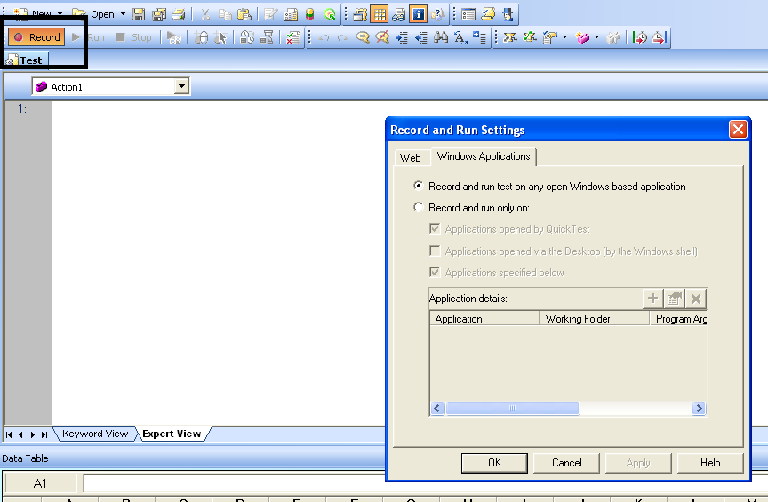 QTP Exclusive and Easy to Learn Methods L15 Standard Output Value