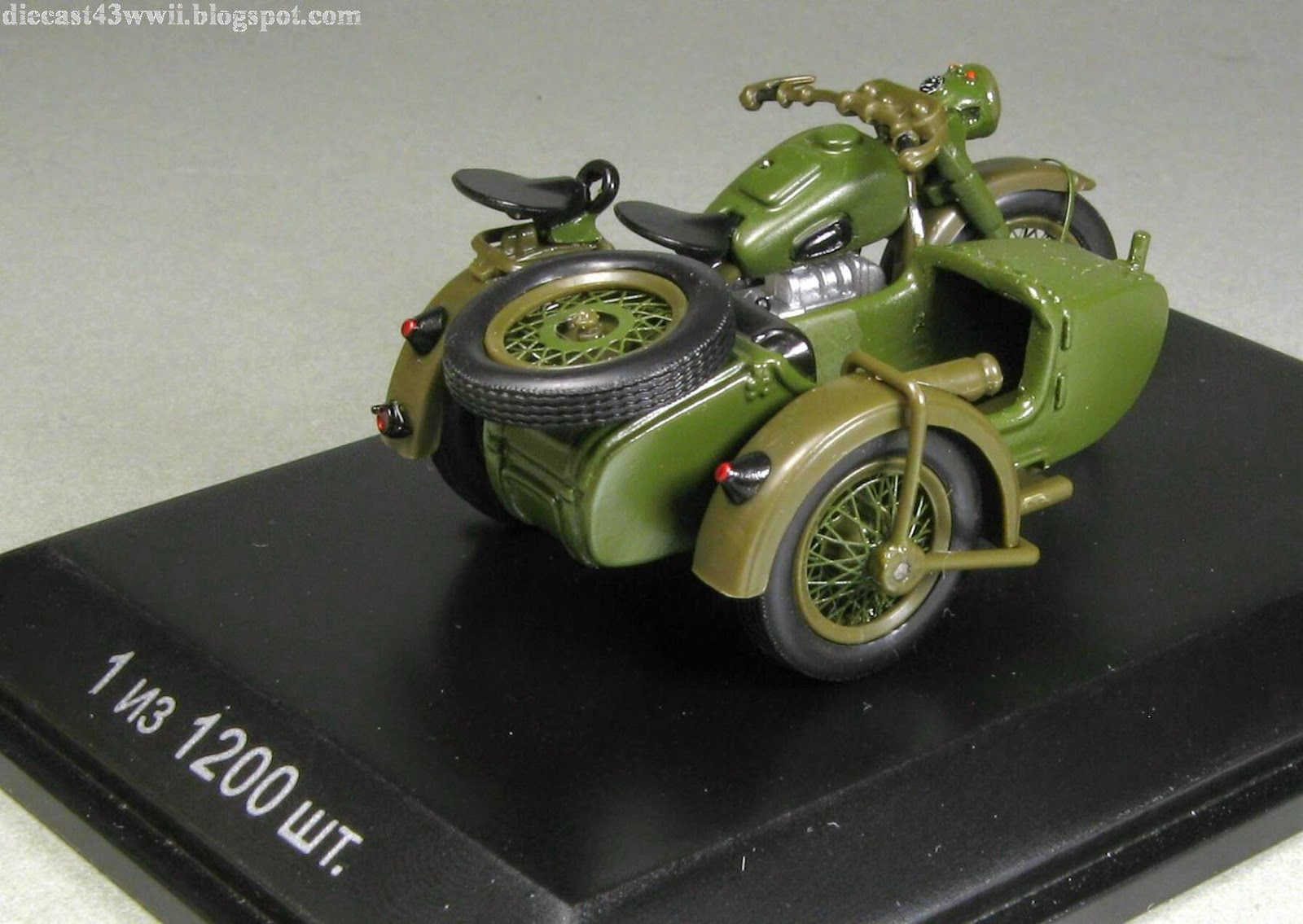 Military scale models: M-72. DiP Models