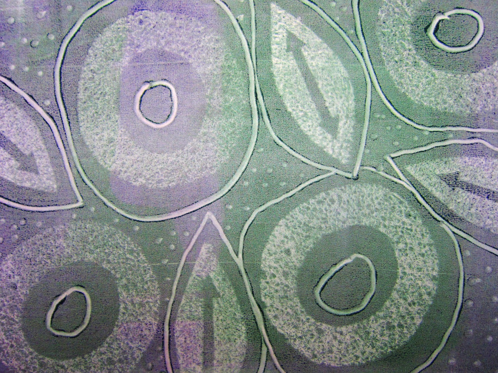 Printing with Gelli Arts® Gelli® Printing on Sheer Fabrics!