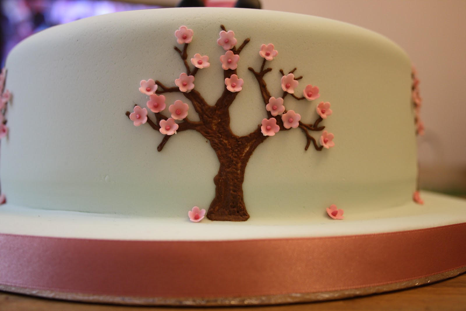 Wee Greenwich Bakery Japanese Cherry Blossom cake