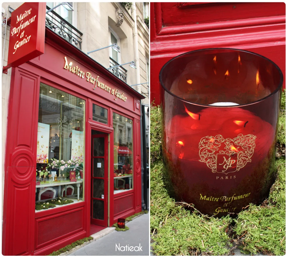 Boutique parisienne Maître Parfumeur et Gantier