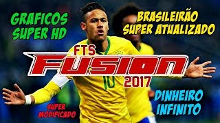 O MELHOR JOGO DE FUTEBOL OFFLINE PARA ANDROID - FTS FUSION 2017 