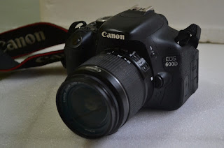 Jual Canon EOS 600D + Lensa Kit 18-55mm is II