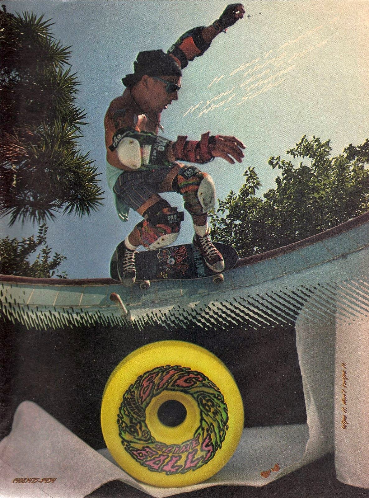 Nostalgia on Wheels 1980's Skateboard Wheel Ads