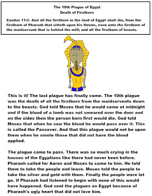 Sunday School Coloring Pages on Church House Collection Blog  Ten Plagues Of Egypt Death Of Firstborn
