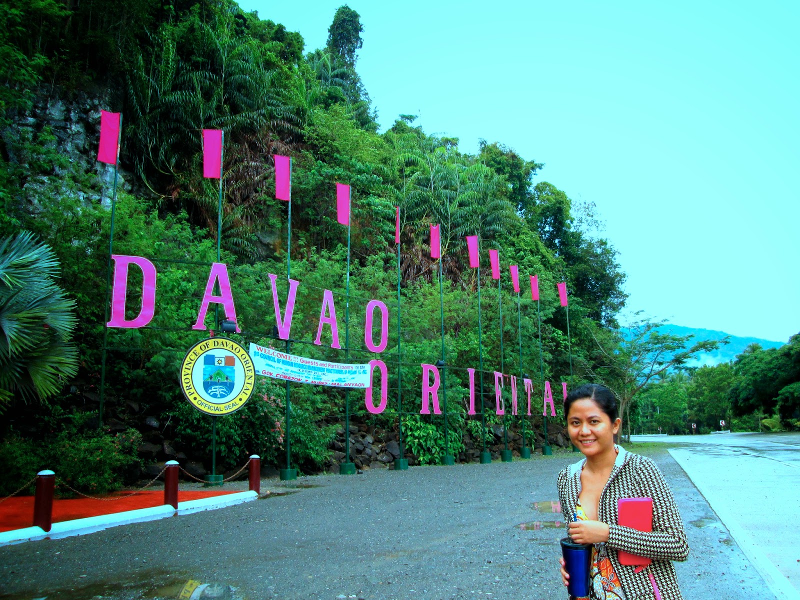 First Few Steps in Davao Oriental Landmark