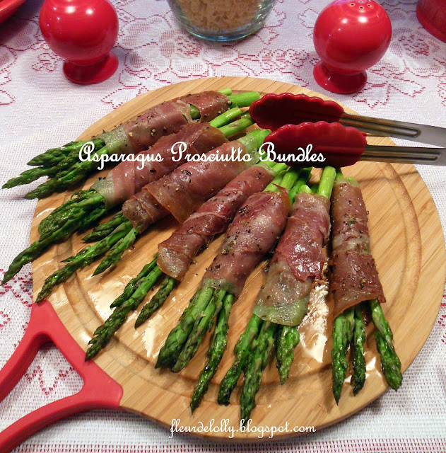 Fleur de Lolly Asparagus Prosciutto Bundles