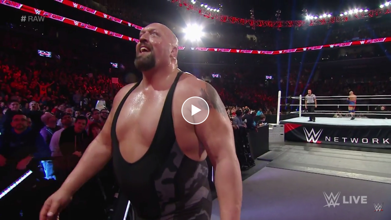Ryback vs. Big Show: Raw, December 28, 2015 - WWE-SMACKDOWN