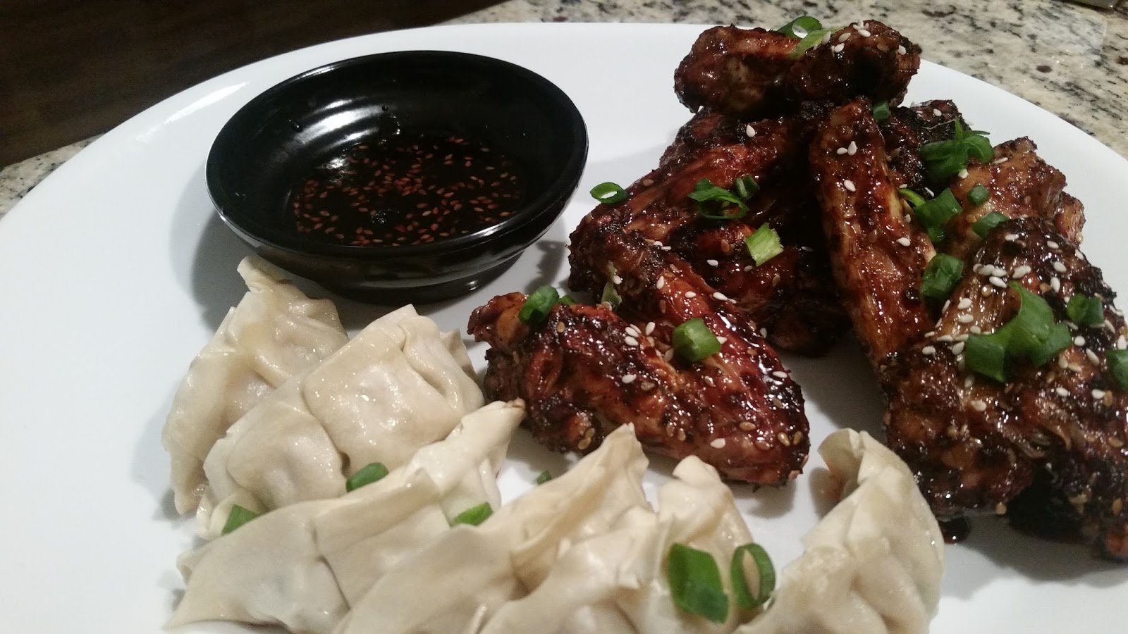 Sesame Ginger Chicken Wings