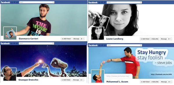 Facebook , cover, Designing ,شرح طريقة دمج صورك الشخصية مع غلاف فيسبوك بكل سهولة وبدون برامج