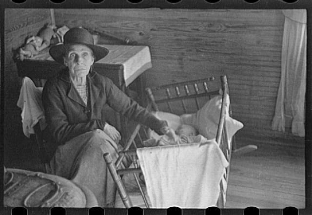 Rural North Carolina History: Tenant Farm Family in Guilford County in 1938