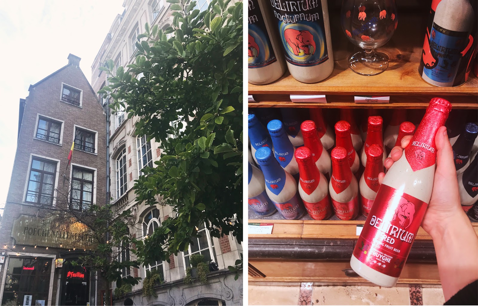 Delirium Beer and Brussels Street View
