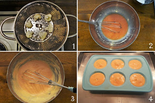 Foto Preparazione Ricetta muffin al pomodoro con cuore di cavolfiore per bambini