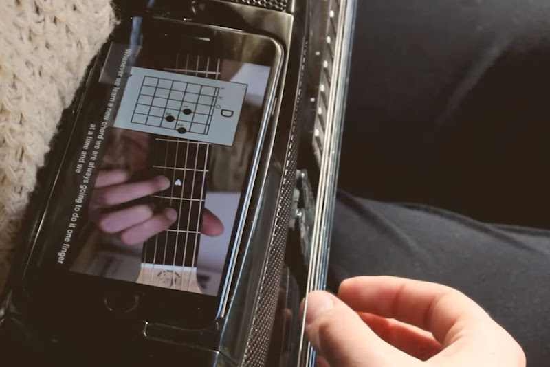 數位時代翻攝自 Fusion Guitar 介紹影片 數位時代翻攝自 Fusion Guitar 介紹影片