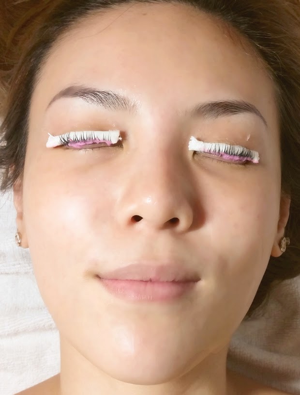 Eyelash Perming at Allure Beauty