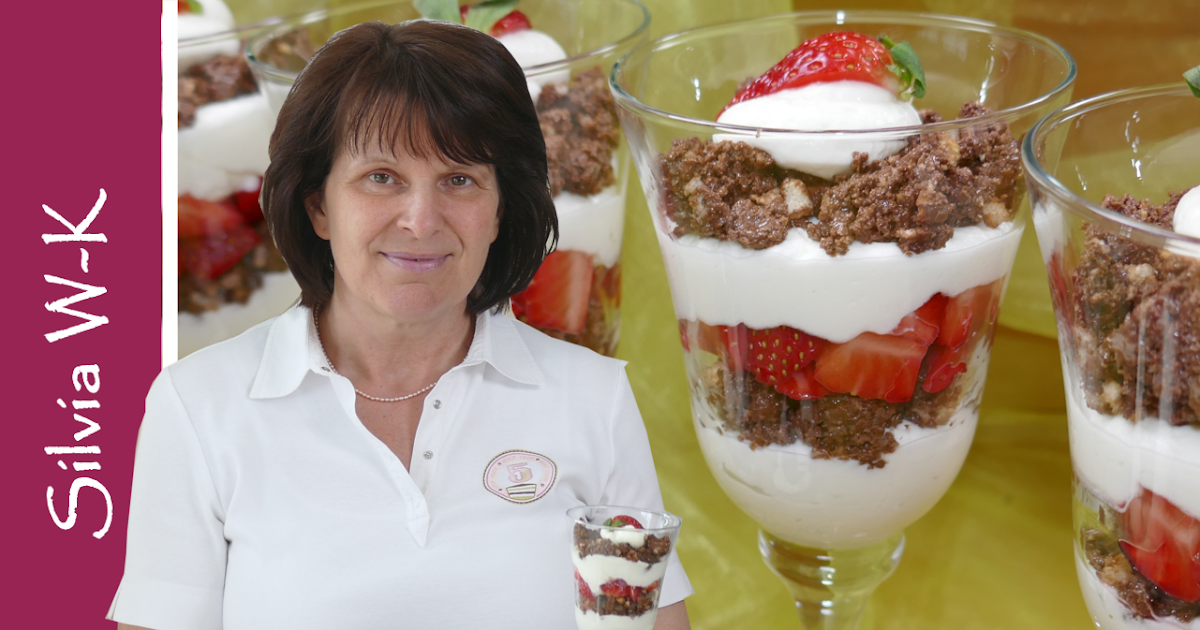 Silvia W-K: Erdbeertorte im Glas