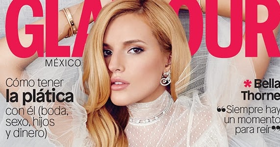 Beauty Mags Bella Thorne Glamour Mexico December 2015