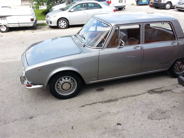 1969 Alfa Romeo Berlina For Sale On Craigslist 25 000