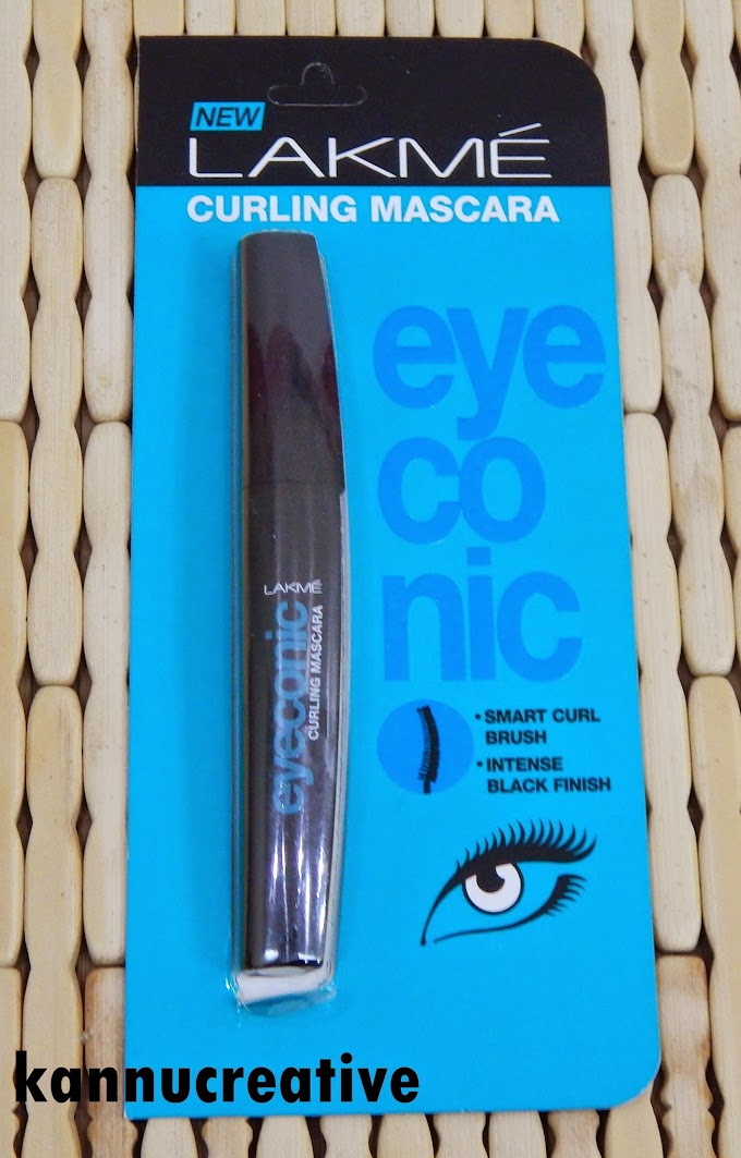 LAKME Eyeconic Curling Mascara: Review + EOTD 