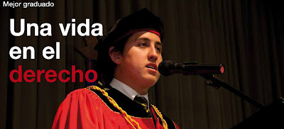 Una vida en el derecho: Javier Jaramillo, el mejor graduado y representante que puso voz a la promoción 2010 de la USFQ