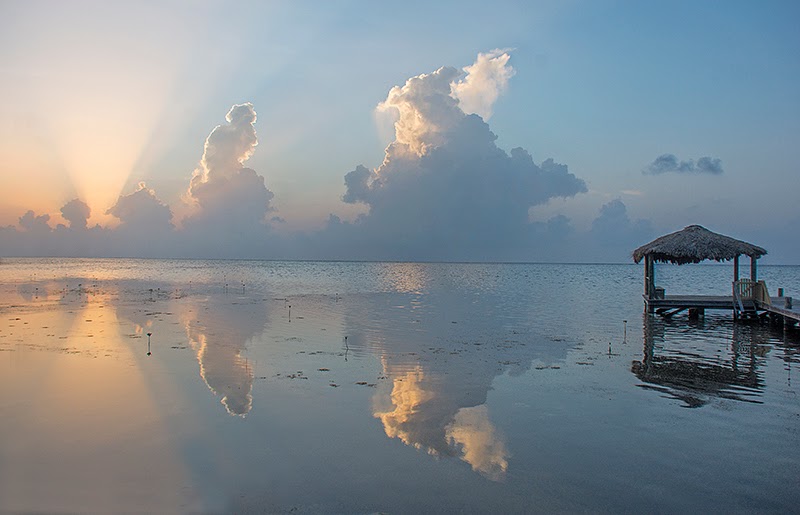 White Sands Dive Shop August Weather on Ambergris Caye, San Pedro, Belize