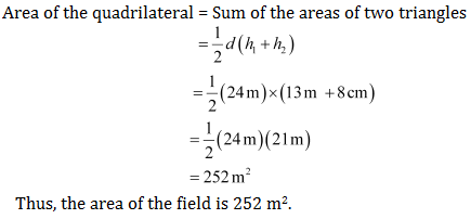CBSE Class 8 Mathematics - NCERT Solutions of Chapter 11 Mensuration Exercise 11.2, Question 4
